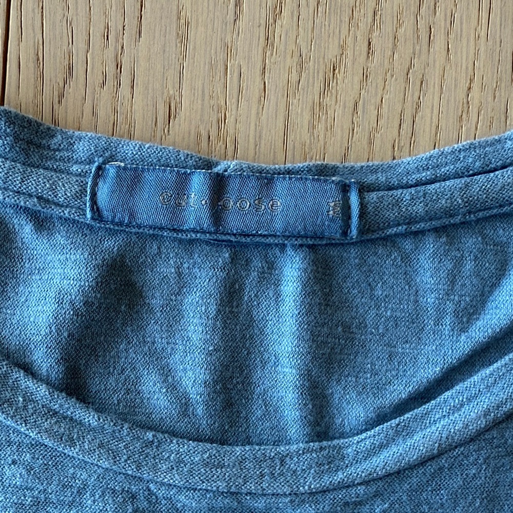 cut loose Blue Long Sleeve Swing Top - Picture 3 of 7